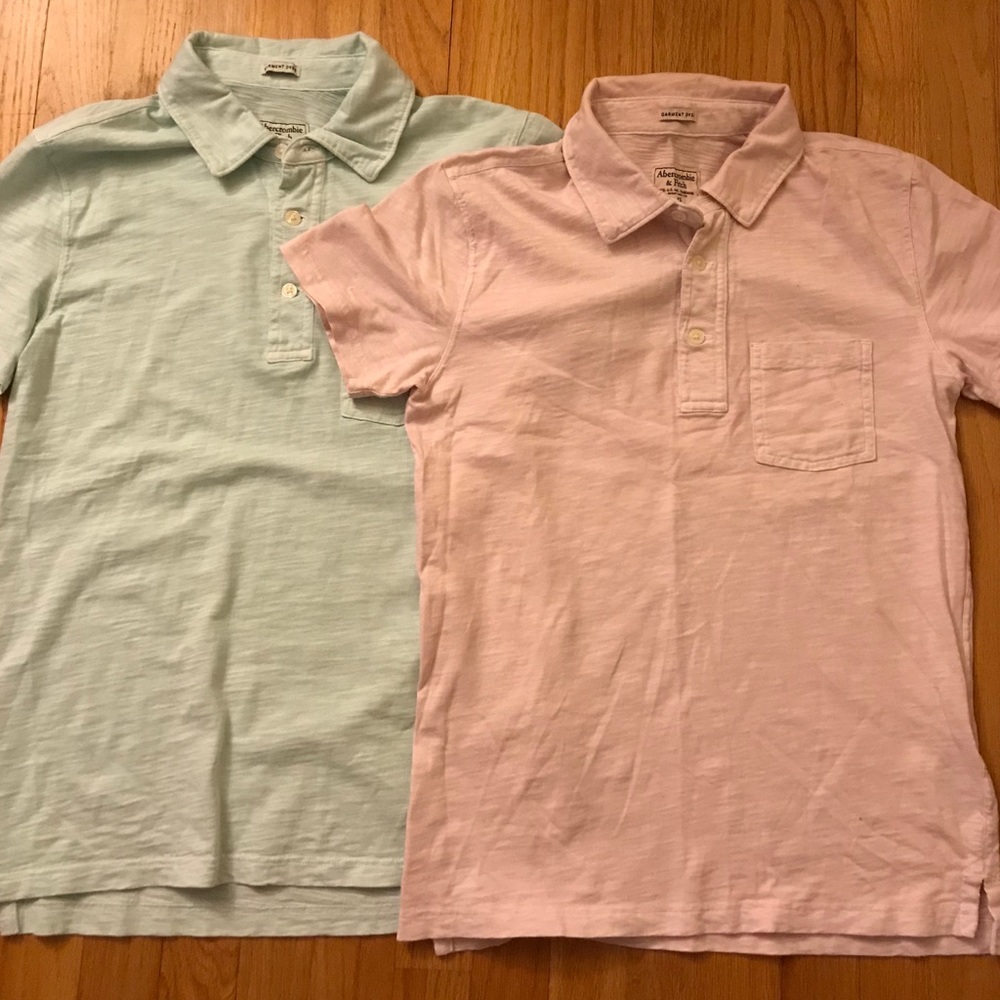 Bundle 2 Abercrombie Men polos shirt